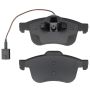 MPA 1003-1721AC Quality-Built Black Series Ceramic Brake Pads w/ Hardware