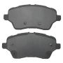MPA 1003-1730C Quality-Built Black Series Ceramic Brake Pads w/ Hardware