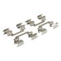 MPA 1003-1730C Quality-Built Black Series Ceramic Brake Pads w/ Hardware