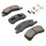 MPA 1003-1731C Quality-Built Black Series Ceramic Brake Pads w/ Hardware