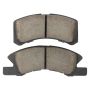 MPA 1003-1731C Quality-Built Black Series Ceramic Brake Pads w/ Hardware
