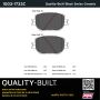 MPA 1003-1733C Quality-Built Black Series Ceramic Brake Pads w/ Hardware