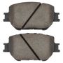 MPA 1003-1733C Quality-Built Black Series Ceramic Brake Pads w/ Hardware