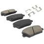 MPA 1003-1735C Quality-Built Black Series Ceramic Brake Pads w/ Hardware