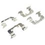 MPA 1003-1735C Quality-Built Black Series Ceramic Brake Pads w/ Hardware