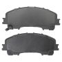 MPA 1003-1736C Quality-Built Black Series Ceramic Brake Pads w/ Hardware