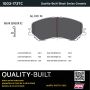 MPA 1003-1737C Quality-Built Black Series Ceramic Brake Pads w/ Hardware