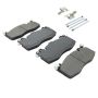 MPA 1003-1738AM Quality-Built Black Series Semi-Metallic Brake Pads w/ Hardware