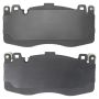 MPA 1003-1738AM Quality-Built Black Series Semi-Metallic Brake Pads w/ Hardware