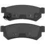 MPA 1003-1739C Quality-Built Black Series Ceramic Brake Pads w/ Hardware