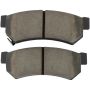 MPA 1003-1739C Quality-Built Black Series Ceramic Brake Pads w/ Hardware