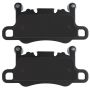 MPA 1003-1740M Quality-Built Black Series Semi-Metallic Brake Pads