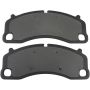 MPA 1003-1741M Quality-Built Black Series Semi-Metallic Brake Pads w/ Hardware