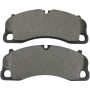 MPA 1003-1741M Quality-Built Black Series Semi-Metallic Brake Pads w/ Hardware