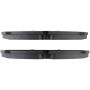 MPA 1003-1741M Quality-Built Black Series Semi-Metallic Brake Pads w/ Hardware