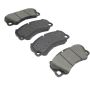 MPA 1003-1742M Quality-Built Black Series Semi-Metallic Brake Pads