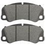 MPA 1003-1742M Quality-Built Black Series Semi-Metallic Brake Pads