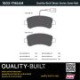 MPA 1003-1746AM Quality-Built Black Series Semi-Metallic Brake Pads w/ Hardware