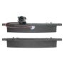 MPA 1003-1746AM Quality-Built Black Series Semi-Metallic Brake Pads w/ Hardware
