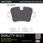MPA 1003-1752M Quality-Built Black Series Semi-Metallic Brake Pads