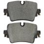 MPA 1003-1753M Quality-Built Black Series Semi-Metallic Brake Pads