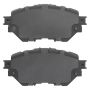 MPA 1003-1759C Quality-Built Black Series Ceramic Brake Pads w/ Hardware