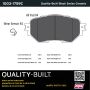 MPA 1003-1759C Quality-Built Black Series Ceramic Brake Pads w/ Hardware