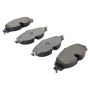 MPA 1003-1760M Quality-Built Black Series Semi-Metallic Brake Pads