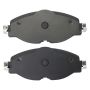 MPA 1003-1760M Quality-Built Black Series Semi-Metallic Brake Pads