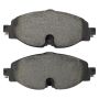 MPA 1003-1760M Quality-Built Black Series Semi-Metallic Brake Pads