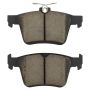 MPA 1003-1761C Quality-Built Black Series Ceramic Brake Pads w/ Hardware