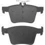 MPA 1003-1761M Quality-Built Black Series Semi-Metallic Brake Pads w/ Hardware