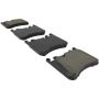 MPA 1003-1764M Quality-Built Black Series Semi-Metallic Brake Pads