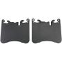 MPA 1003-1764M Quality-Built Black Series Semi-Metallic Brake Pads