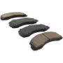 MPA 1003-1770C Quality-Built Black Series Ceramic Brake Pads w/ Hardware