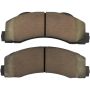 MPA 1003-1770C Quality-Built Black Series Ceramic Brake Pads w/ Hardware