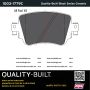 MPA 1003-1779C Quality-Built Black Series Ceramic Brake Pads