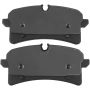 MPA 1003-1780M Quality-Built Black Series Semi-Metallic Brake Pads w/ Hardware