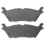 MPA 1003-1790C Quality-Built Black Series Ceramic Brake Pads w/ Hardware