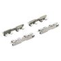 MPA 1003-1790C Quality-Built Black Series Ceramic Brake Pads w/ Hardware
