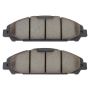 MPA 1003-1791C Quality-Built Black Series Ceramic Brake Pads w/ Hardware