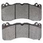 MPA 1003-1792M Quality-Built Black Series Semi-Metallic Brake Pads w/ Hardware