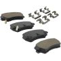 MPA 1003-1793AC Quality-Built Black Series Ceramic Brake Pads w/ Hardware