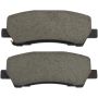 MPA 1003-1793AC Quality-Built Black Series Ceramic Brake Pads w/ Hardware