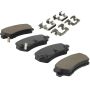 MPA 1003-1793C Quality-Built Black Series Ceramic Brake Pads w/ Hardware
