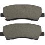 MPA 1003-1793C Quality-Built Black Series Ceramic Brake Pads w/ Hardware