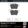 MPA 1003-1795M Quality-Built Black Series Semi-Metallic Brake Pads