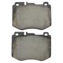 MPA 1003-1796C Quality-Built Black Series Ceramic Brake Pads w/ Hardware