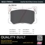 MPA 1003-1799AC Quality-Built Black Series Ceramic Brake Pads
