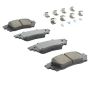 MPA 1003-1805C Quality-Built Black Series Ceramic Brake Pads w/ Hardware